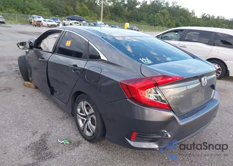 2018 Honda Civic Lx from USA, damaged, VIN 19XFC2F52JE018220